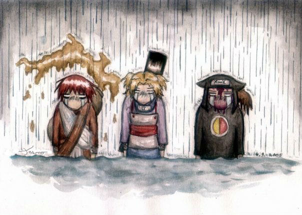 Gaara. Temari. Kankuro.