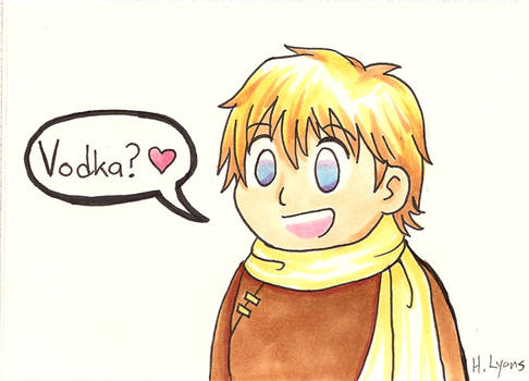 Hetalia - Postcard Russia