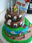 Super Mario Birthday Cake 3 by JasonChapman