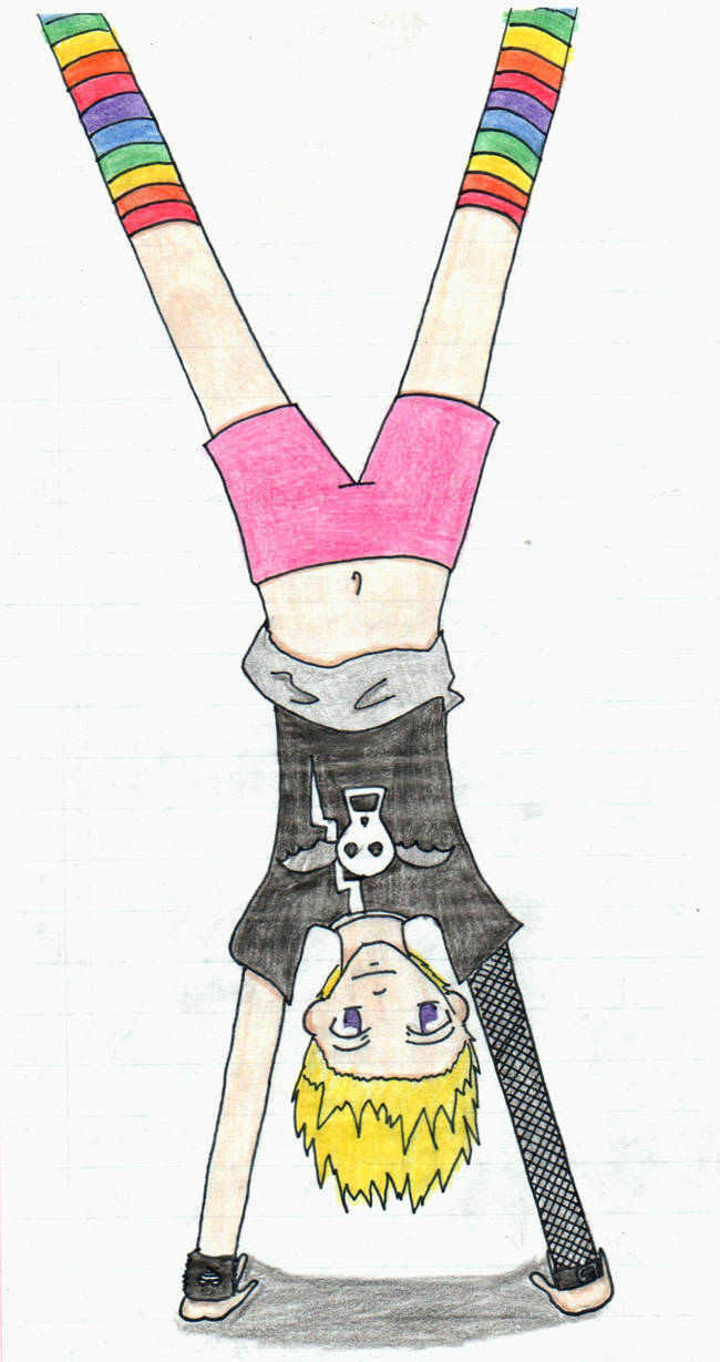 Handstand by kakashigal on DeviantArt