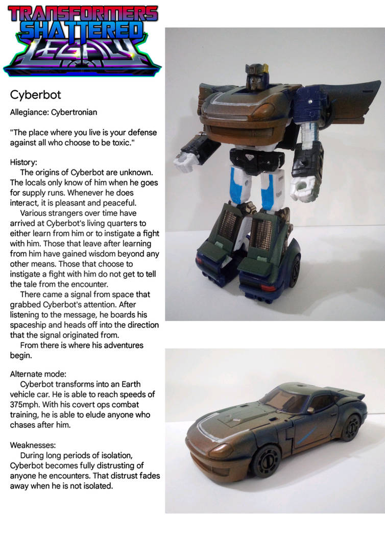 Cyberbot by artbymike1 on DeviantArt