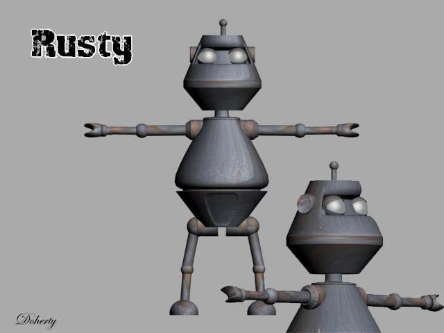 Rusty the Robot by Doherty05 on DeviantArt