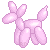 +|F2U|+ Pink Balloon Animal Avatar