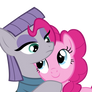 Pinkie and Maud Pie hug