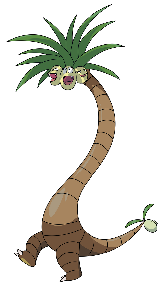 Alola Exeggutor by AwokenArts on DeviantArt