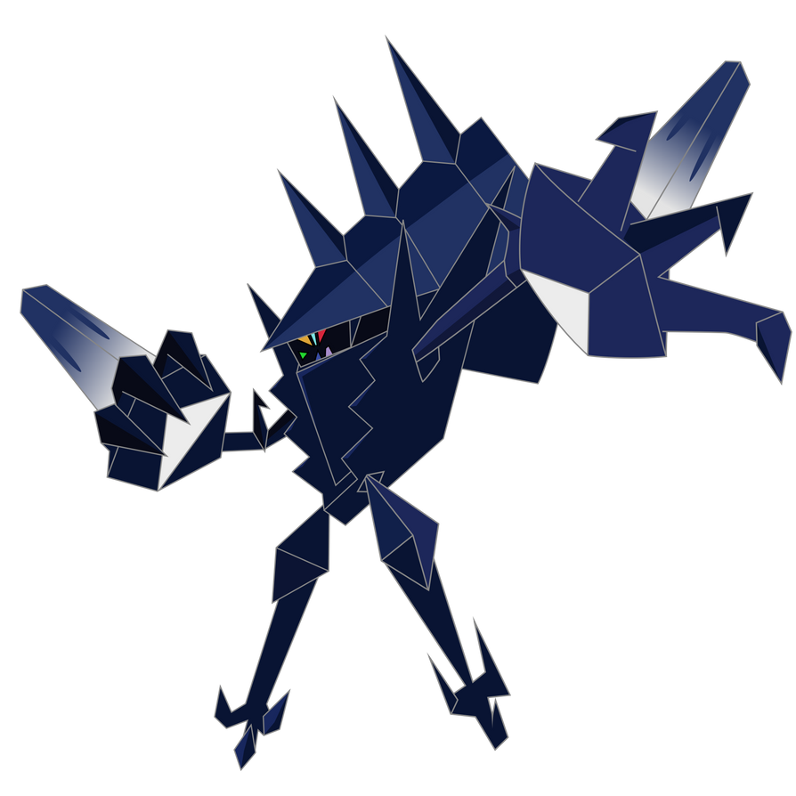 Shiny Necrozma by AwokenArts on DeviantArt