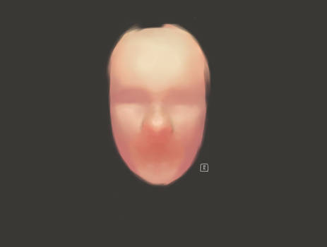 First face and speed painting