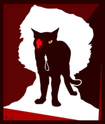 Edgar Allan Poe - Black Cat by thredith