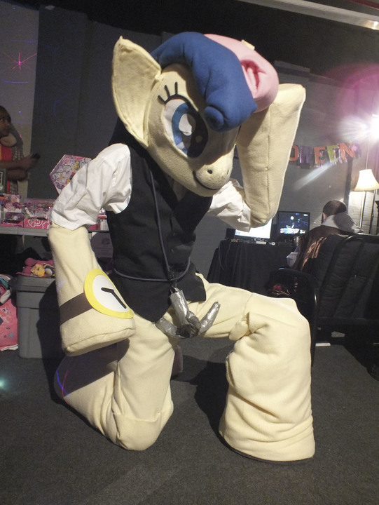 Secret Agent Sweetie Drops (Fursuit/Cosplay) 3/4