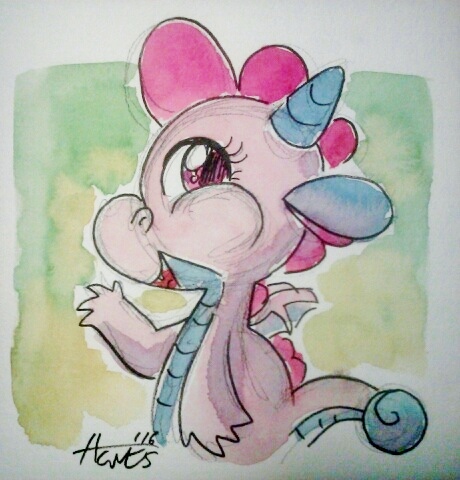 Gumdrop (OC) Watercolor Com. by Agnes Garbowska