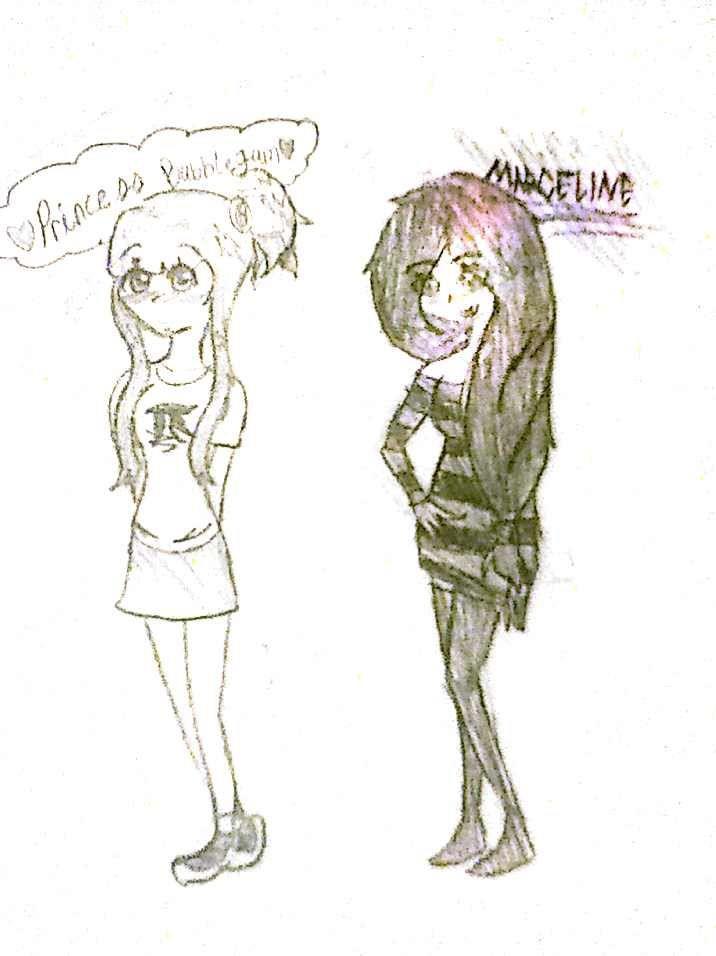 Princess BubbleGum and Marceline Anime