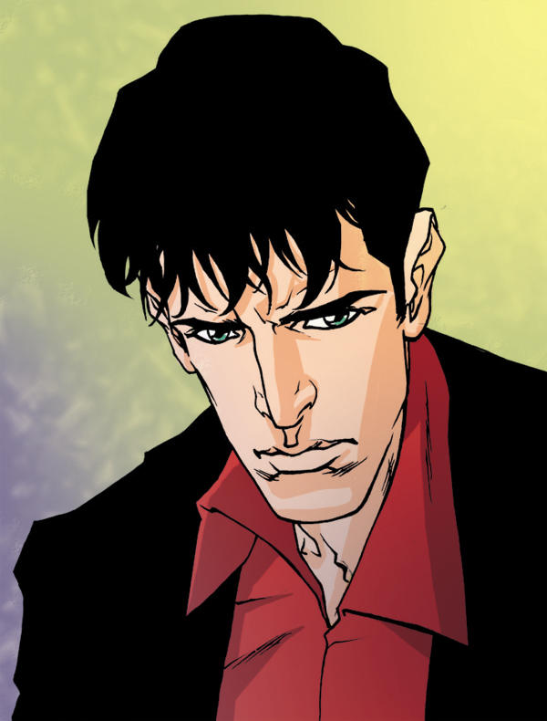 Dylan Dog colored by MeloMonaco on DeviantArt