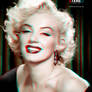 celebrities of the past in anaglyph