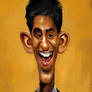 Dev Patel Caricature