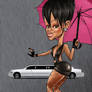 Rihanna caricature