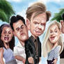 CSI Miami cast Caricature