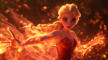 Fire Elsa MMD Model - JuliannaNC by JuliannaNC on DeviantArt