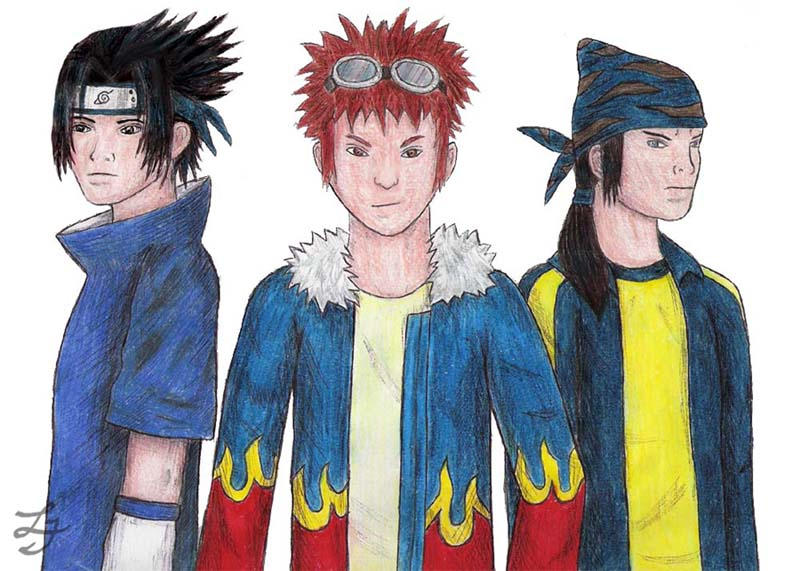 Random Trio by rynaga on DeviantArt