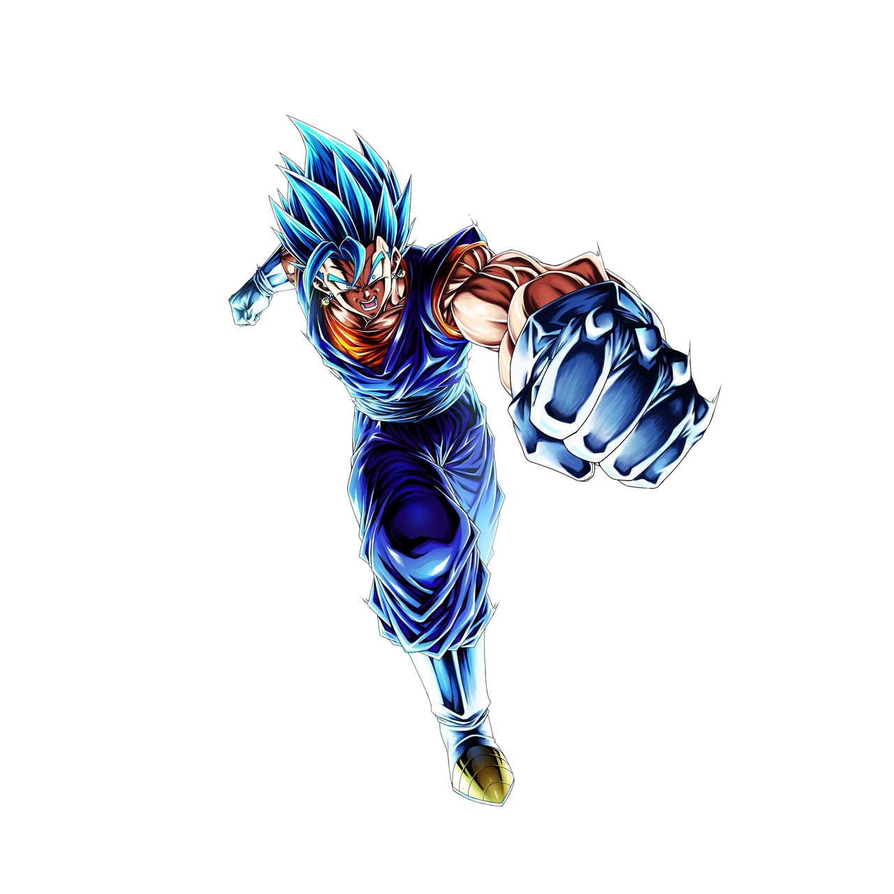 Vegito Blue Render by therealreaperyt on DeviantArt