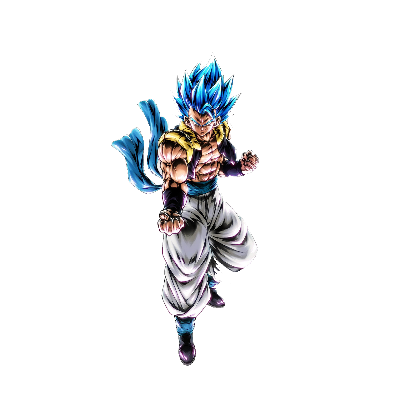 Gogeta (Super Saiyan Blue) Legends Palette by TheTabbyNeko on DeviantArt