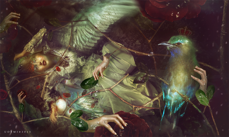 THE THORN BIRD by Uot-Mi on DeviantArt THE THORN BIRD by Uot-Mi on DeviantArt