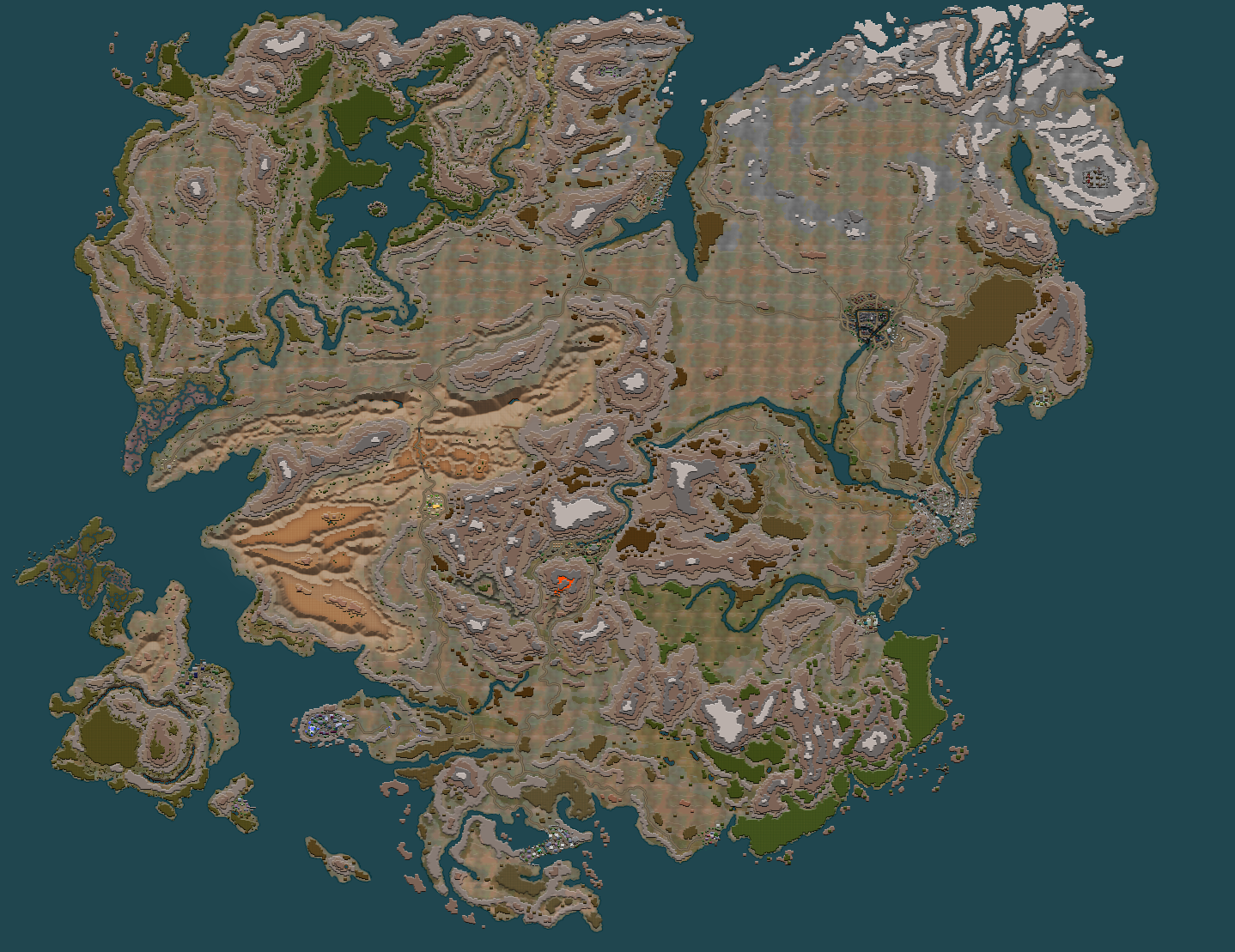 Pixelated World Map by zippymalone on DeviantArt