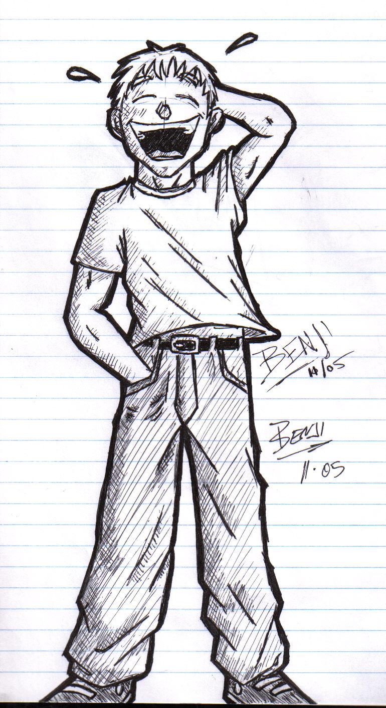 Anime Kid Laughing by benji138 on DeviantArt Anime Kid Laughing by benji138 on DeviantArt
