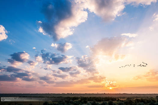 Magic Sunrise in Ukraine