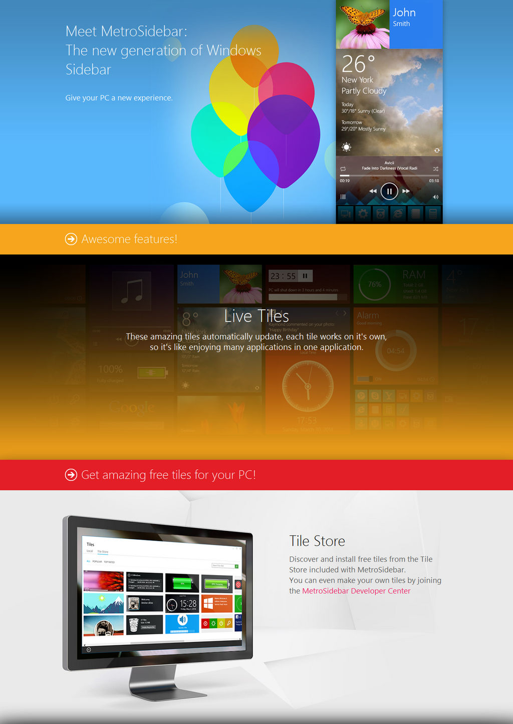 MetroSidebar 1.0.0 Final