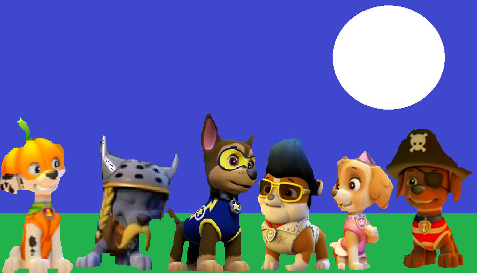 Paw Patrol Halloween 2017 by DaniellePuppyAllStar on DeviantArt