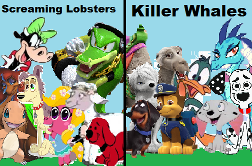 Screaming Lobsters vs Killer Whales