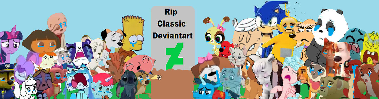 RIP Classic Deviantart by DaniellePuppyAllStar on DeviantArt
