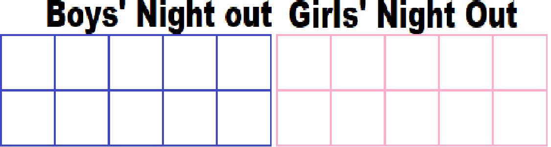 Boys Night Out And Girls Night Out Meme Blank By Arvin Sweetiepupfan On Deviantart Boys Night Out And Girls Night Out Meme Blank By Arvin Sweetiepupfan On Deviantart