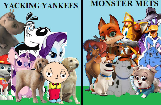 Yacking Yacking Yankees vs Monster Mets by CozyGlow-Sweetie-TF on DeviantArt
