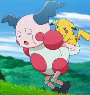 Pikachu riding on Mr. Mime by Arvin-IranianPuppy on DeviantArt