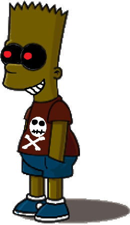 Simpsons Exe Bart Simpson EXE by Arvin-IranianPuppy on DeviantArt