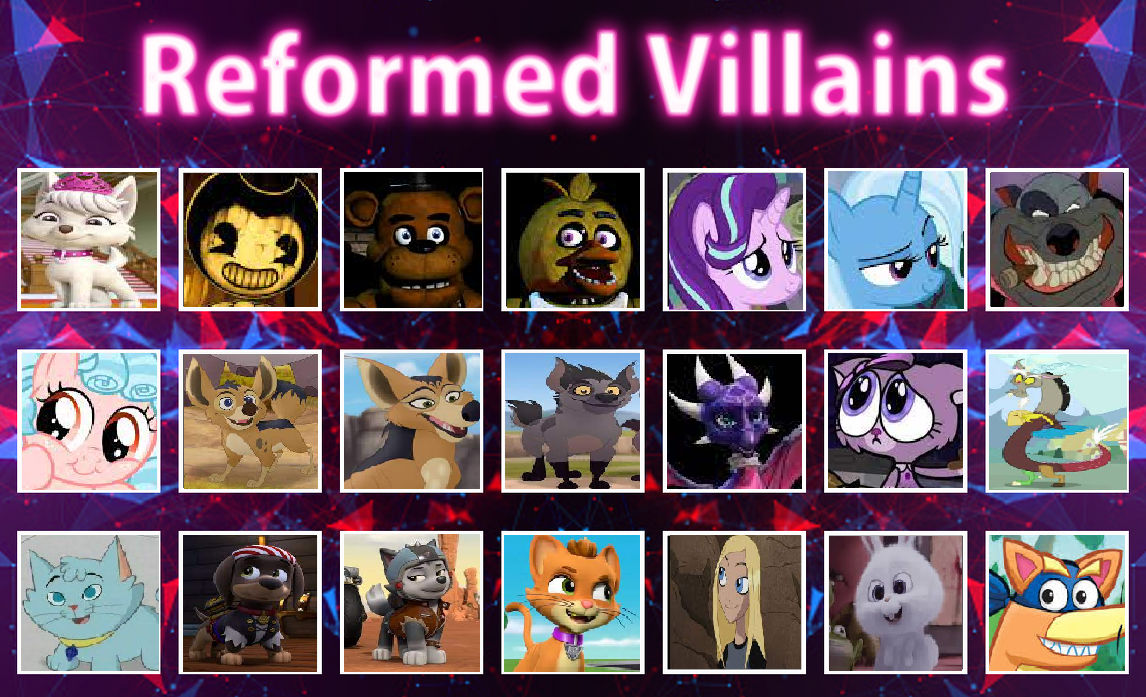 My Reformed Villains By Arvin Iranianpuppy On Deviantart My Reformed Villains By Arvin Iranianpuppy On Deviantart