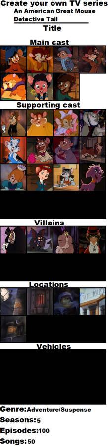 An American Great Mouse Detective Tail TV series