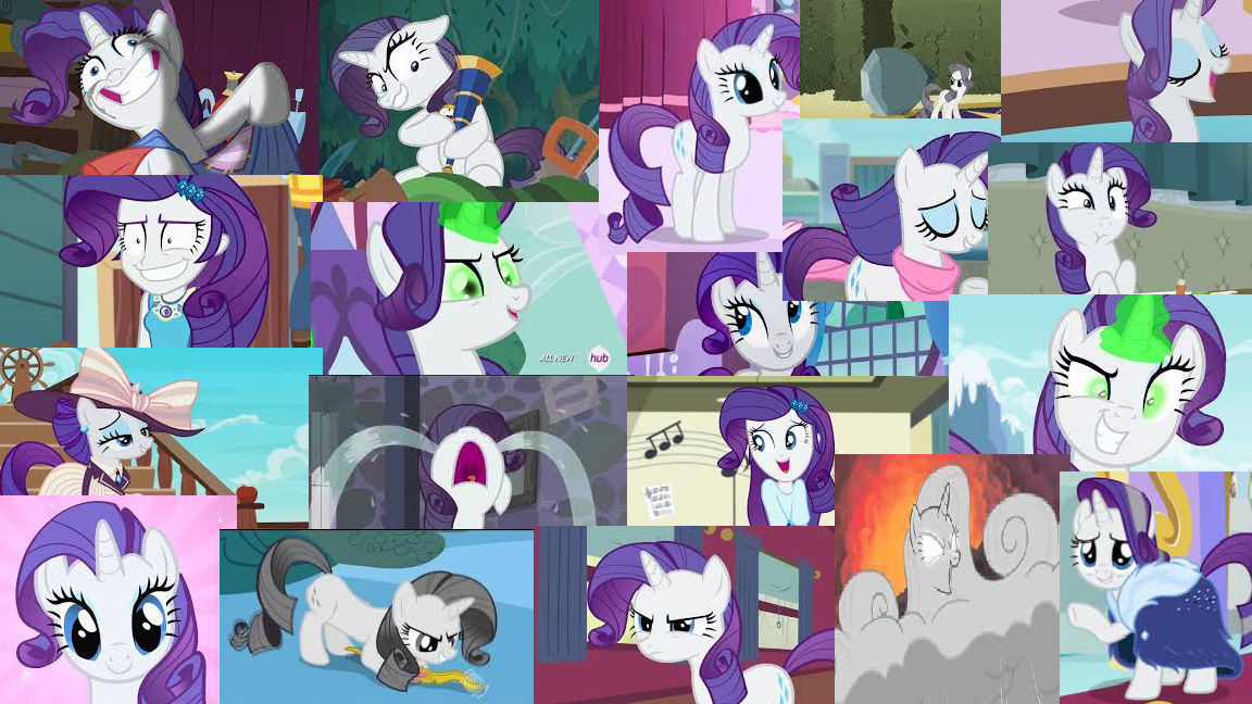 Rarity collage by DaniellePuppyAllStar on DeviantArt