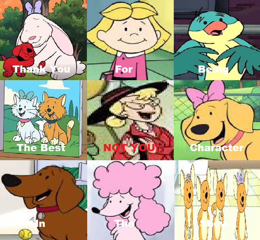 Cleffer Deviantart Clifford's Puppy Days Thank You by DaniellePuppyAllStar on DeviantArt