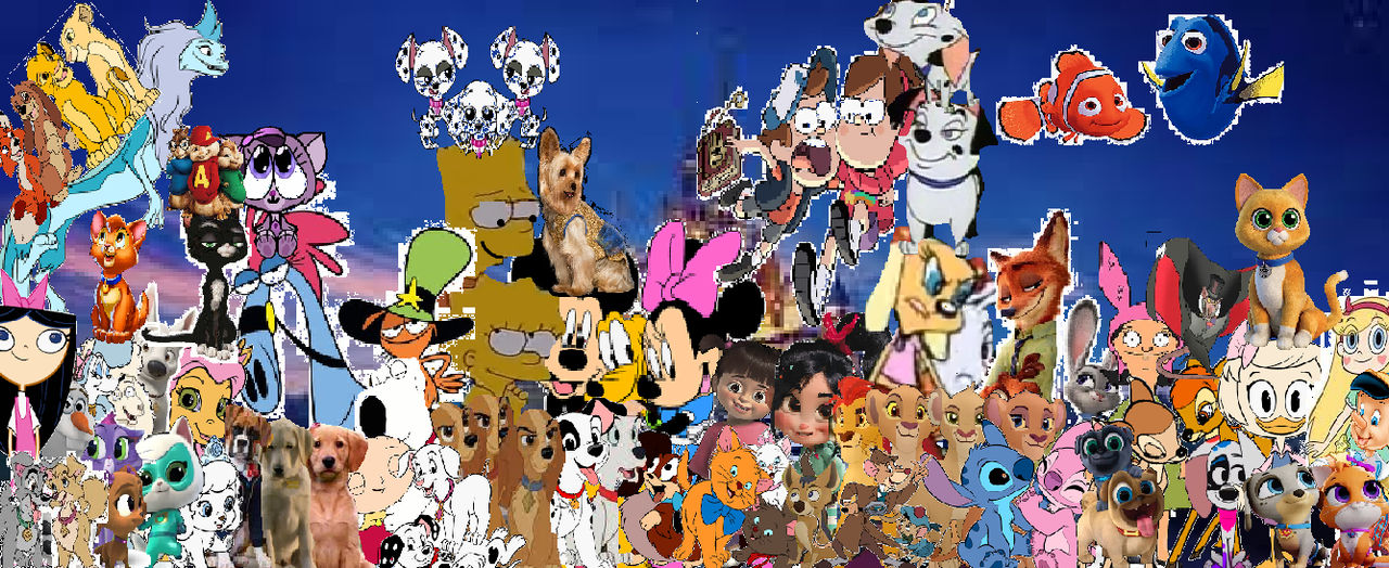 100 Years of Walt Disney Animation by DaniellePuppyAllStar on DeviantArt