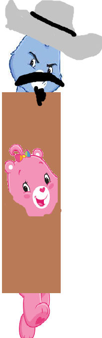 Grumpy and Cheer Bear totem trench by CozyGlow-Sweetie-TF on DeviantArt