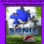 Why hate Sonic the hedgehog 2006 game