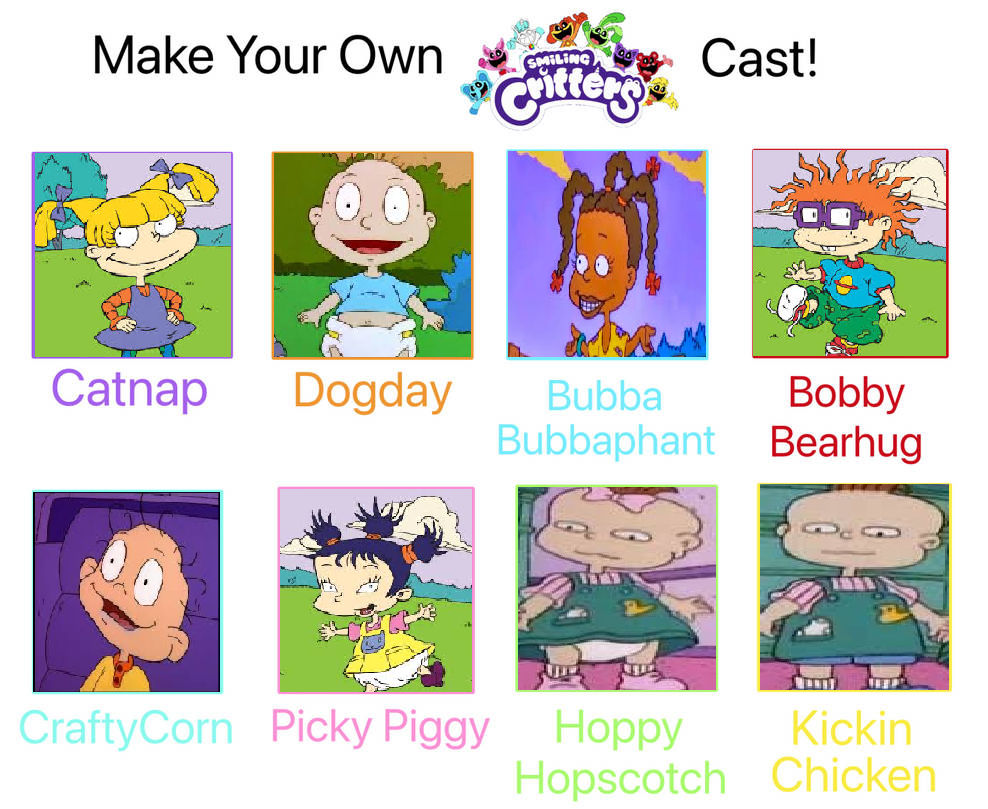 Smiling Rugrats by DaniellePuppyAllStar on DeviantArt