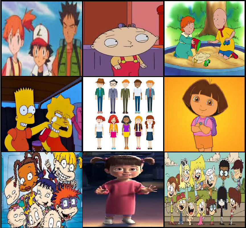 My favorite humans characters by DaniellePuppyAllStar on DeviantArt