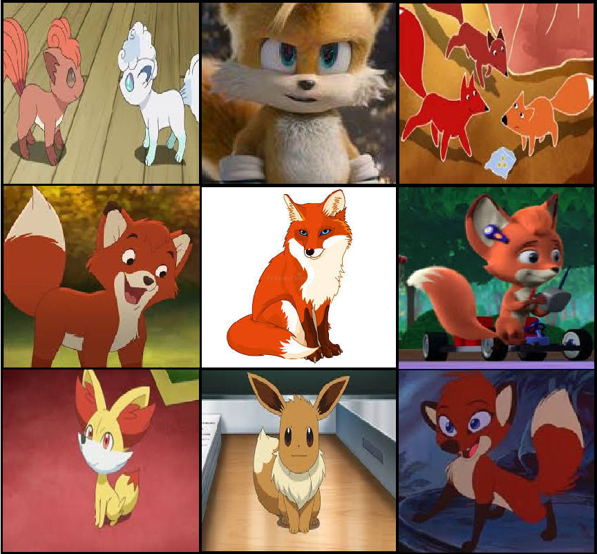 Fictional Fox My favorite foxes characters by DaniellePuppyAllStar on DeviantArt