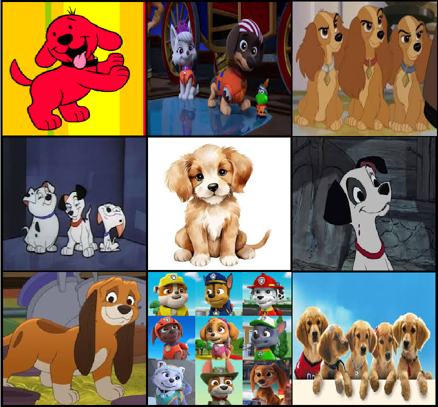 Deviantart Characters Dogs My favorite dogs characters by DaniellePuppyAllStar on DeviantArt