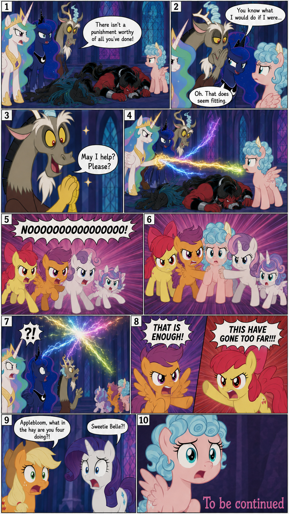 Mlp Retcon Deviantart MLP Ending of the End Alternate Ending Part 1 by DaniellePuppyAllStar ...