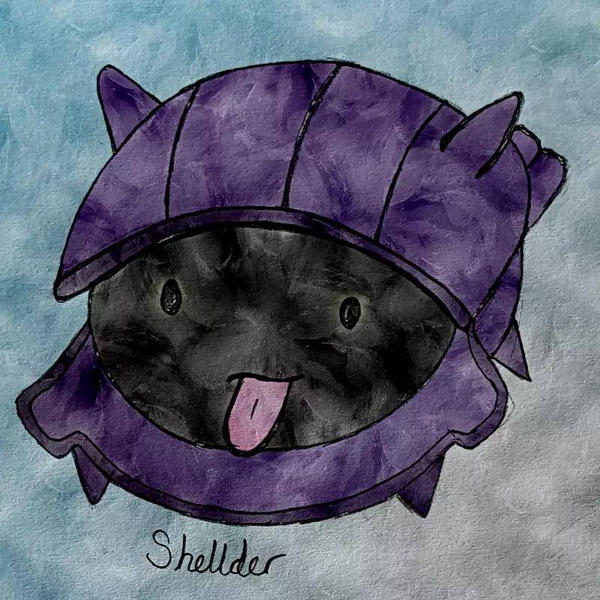 Shellder Face Shellder by FluffyShadowCat on DeviantArt