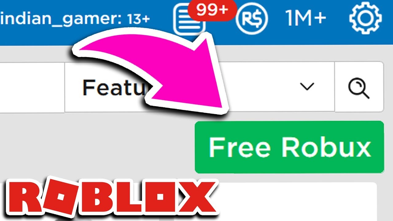 1M FREE ROBUX - Roblox